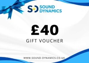 SOUND DYNAMICS GIFT VOUCHER – £40