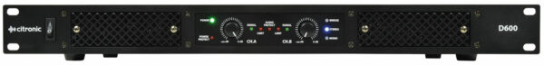 D600 Class-D Power Amplifier 2x 300Wrms