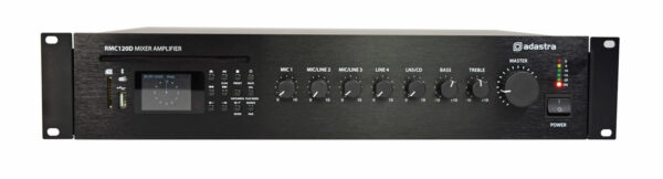 RMC120D Mixer-Amp 100V with CD, DAB+, BT and MP3 Player