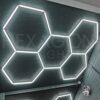 Hexagon Lighting 7 Grid System – 3780mm X 1650mm - Image 4