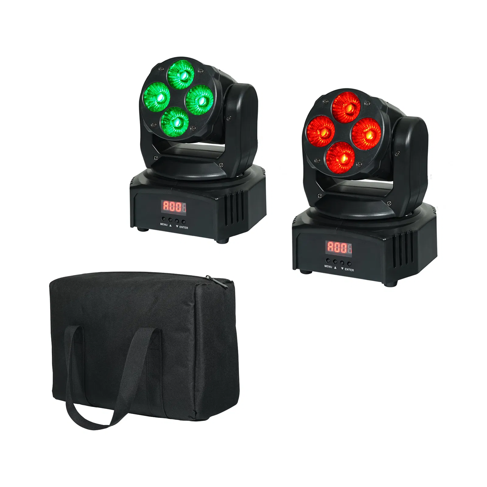 Equinox Fusion 40 Pack (2 Moving Heads, Carry Case, DMX and Power Cables)