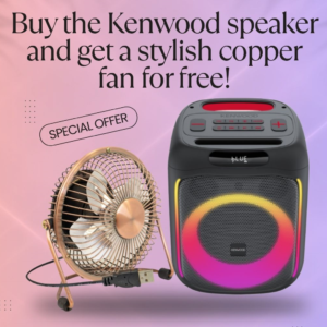 KENWOOD AS-P200BT 100w (max) Portable Bluetooth Speaker