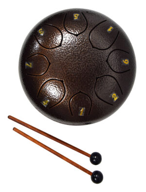 TD6-BZ - Steel Tongue Drums 6 inch 8-note - Bronze