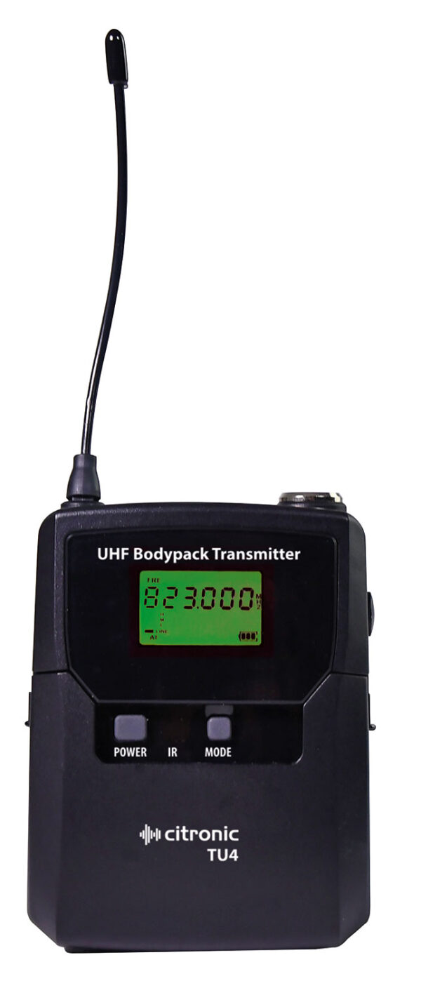 TU4-BTX - Replacement TU4 Bodypack Transmitter