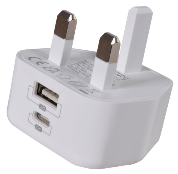 Fast Charge 20W PD USB A&C Charger