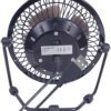 Prem-I-Air Mini 4" Adjustable USB Cooling Desk Fan With Stand (Black) - Image 4