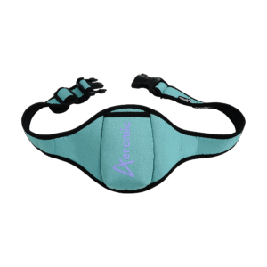 Aeromic Green Upright Pouch with Violet Logo