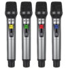 Chord XU4 Wireless Quad Handheld UHF Microphone System - Image 2