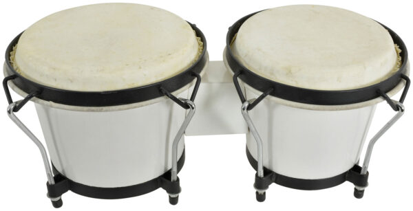 Chord White Bongos 6.5″ + 7.5″ with Carry Bag