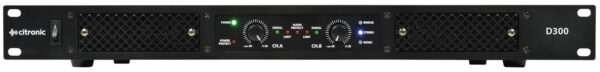D300 Class-D Power Amplifier 2x 150w RMS