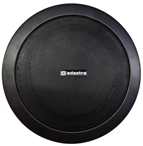 Adastra EC56V-B Metal Quick Fit 100v Ceiling Speaker 5.25in 6w Black
