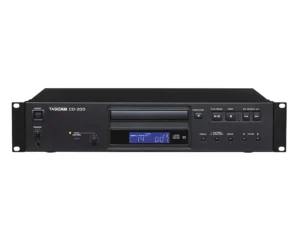 Tascam CD-200 CD Player CD / MP3 / WAV Playback with Pitch Control 2U