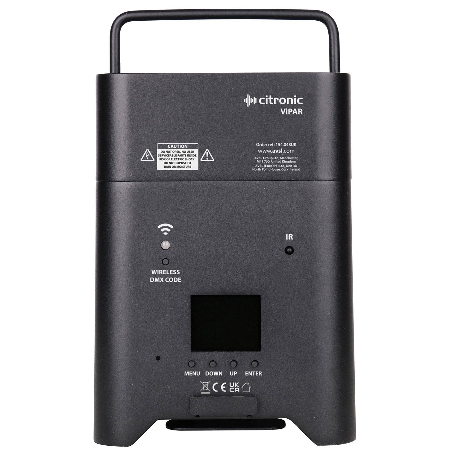 Citronic ViPAR 6x18w Smart Rechargeable RGBWA/UV PAR Uplighter - Image 4