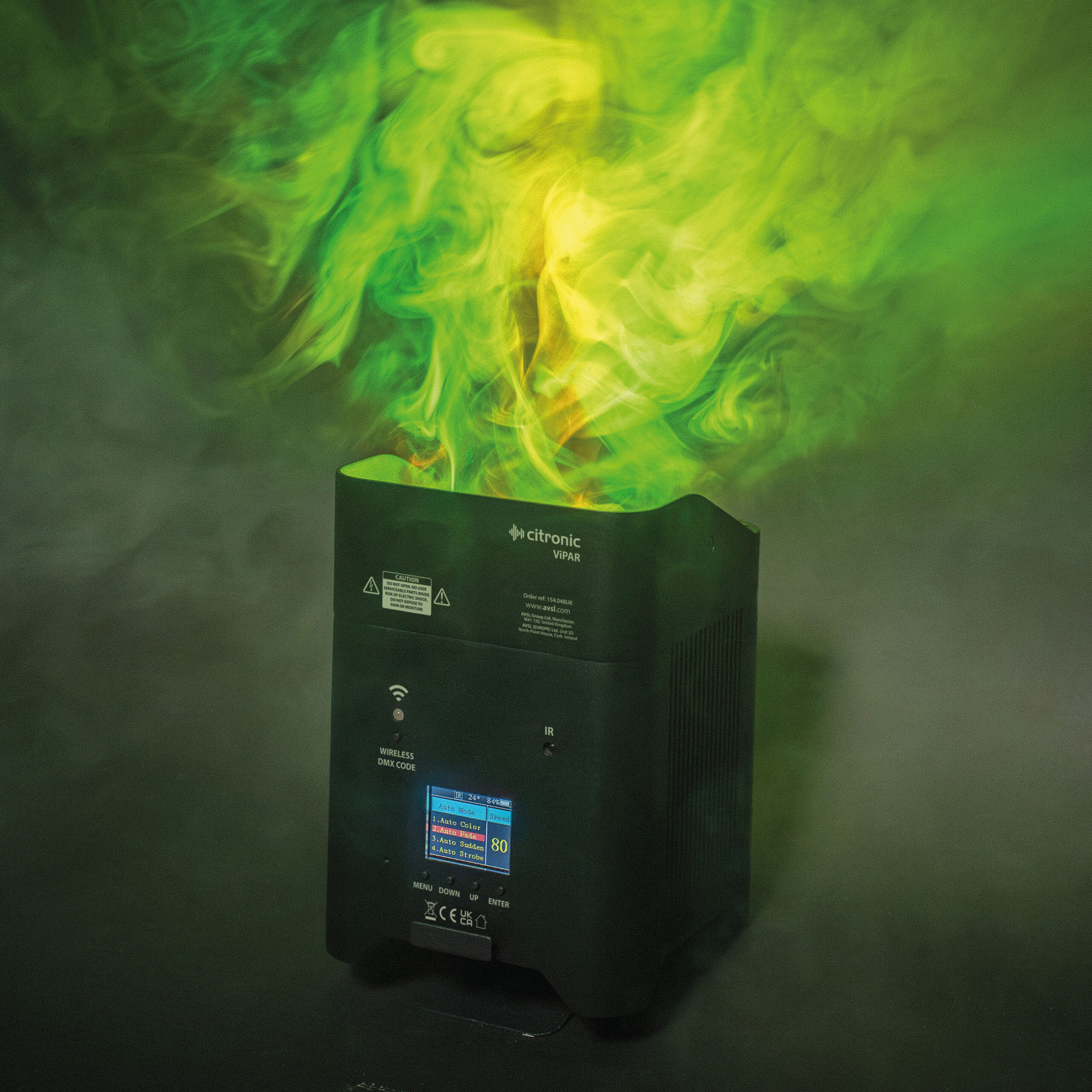 Citronic ViPAR 6x18w Smart Rechargeable RGBWA/UV PAR Uplighter - Image 6