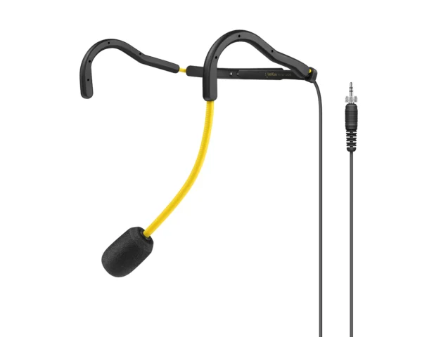 Sennheiser HT 747 Sweat-Resistant Fitness Headset Mic – Yellow