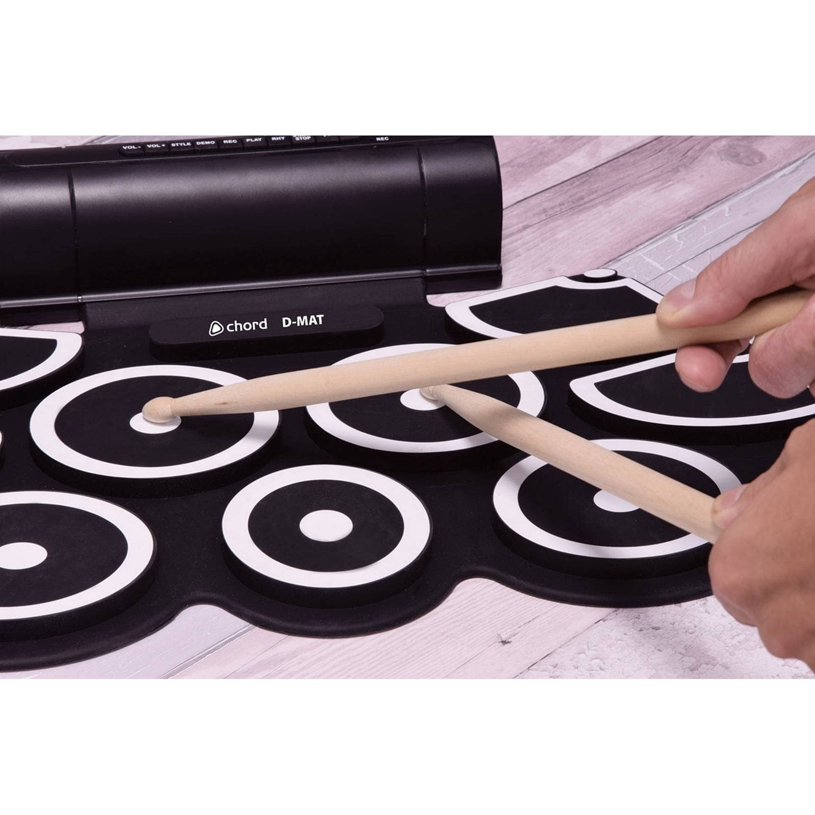 Chord D-Mat Flexible Table-Top Electronic Drum Kit - Image 3