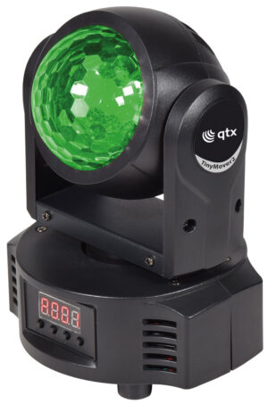 QTX TinyMover 2-in-1 40w LED Mini Moving Head