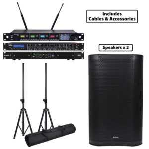 D600 - 2xCASA-12 - Large Portable Passive PA Package