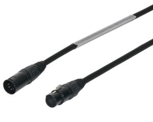 5-Pin Male XLR - 5-Pin Female XLR DMX Cable- 20m