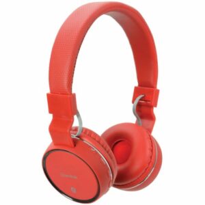 av:link PBH10 Wireless Bluetooth Headphones in Red