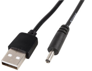 USB 2.0 A Plug - Type H DC Plug Computer / Charging Cable 2m