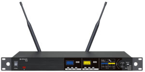 Citronic TU2 Dual UHF Wireless Microphone System with 2 x Bodypacks, 2 x Headsets and 2 x Lapel Mics