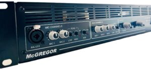 Mcgregor BGM500BT 500w 2U Mixer Amplifier with Bluetooth