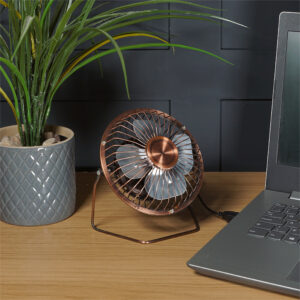Mini 4" Adjustable USB Cooling Desk Fan with Stand