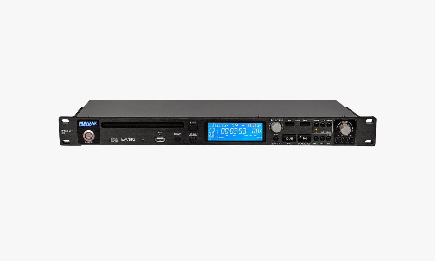 NewHank- MP103 MK2- CD Player w/Pitch Control