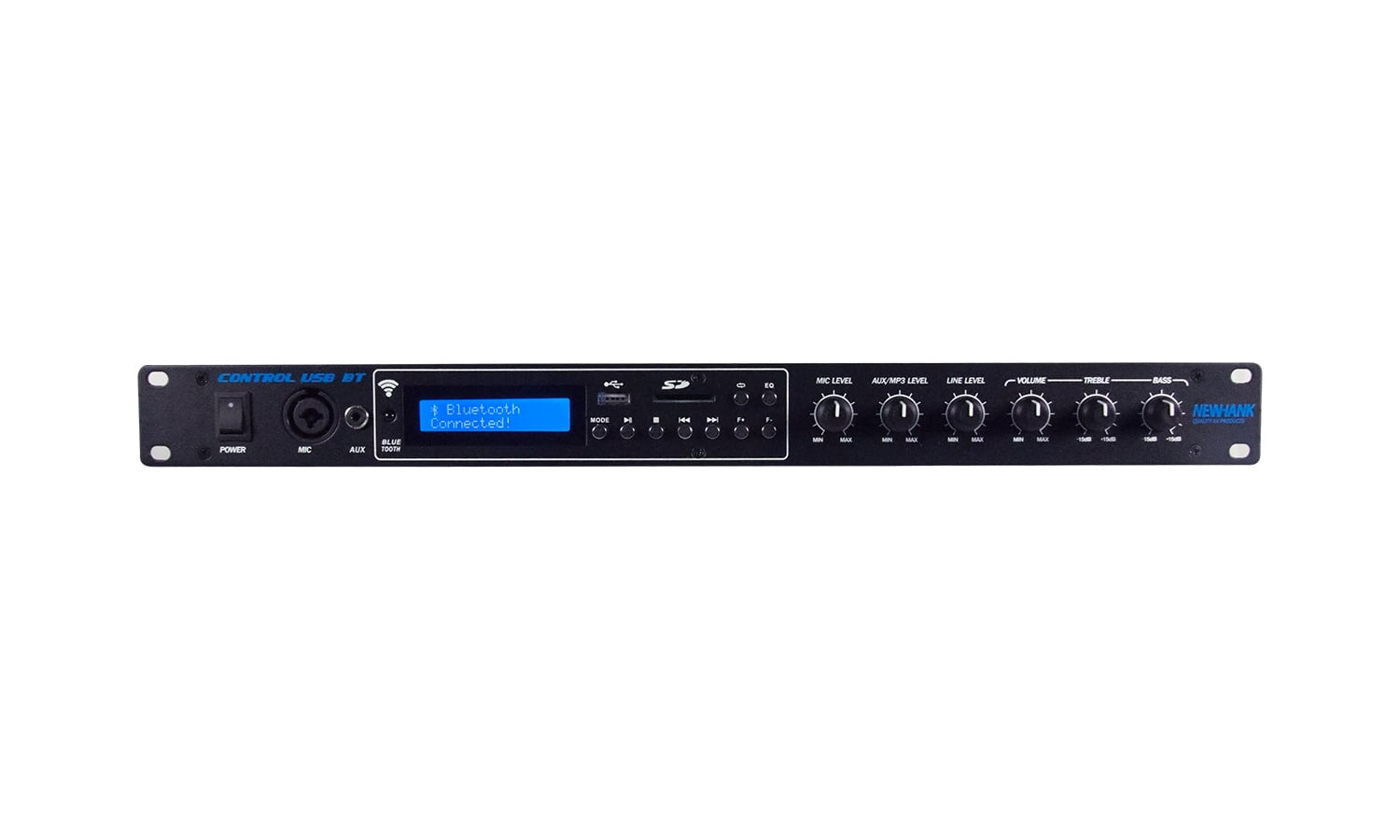 NewHank- Control USB BT- 19" Mixer