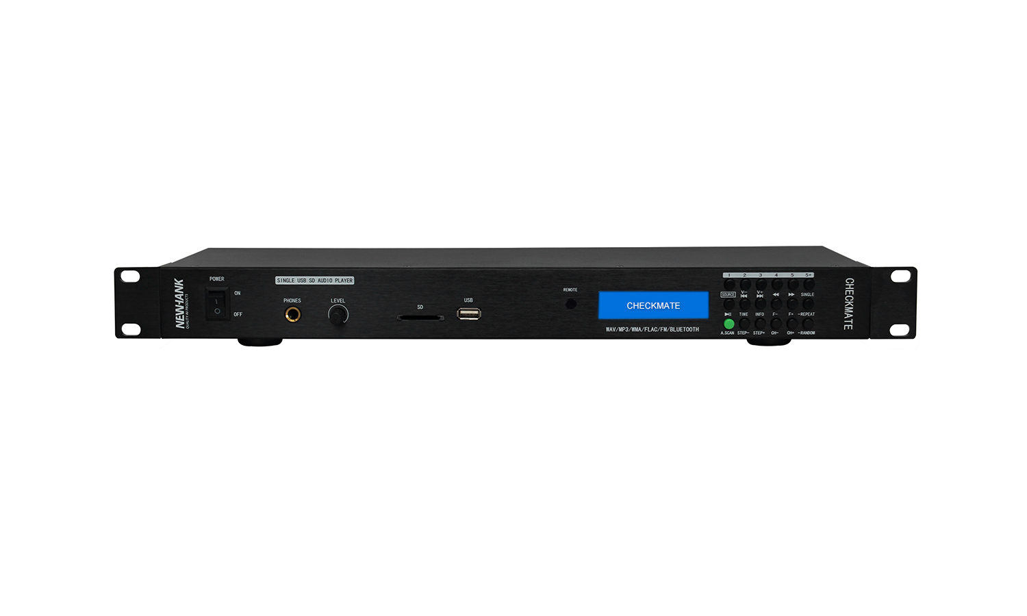 NewHank- Checkmate- Audio Player with Bluetooth