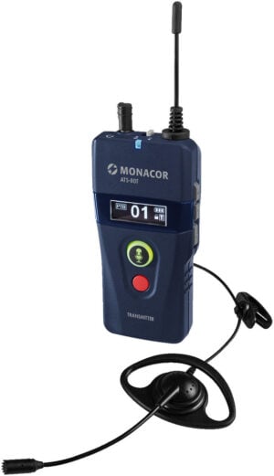 Monacor ATS-80T 42 Channel Digital PLL Voice Transmitter