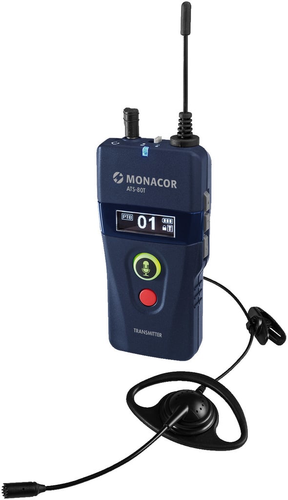 Monacor ATS-80T 42 Channel Digital PLL Voice Transmitter