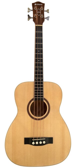 Chord BOM-40 Electro Acoustic Short-Scale Compact Bass Guitar