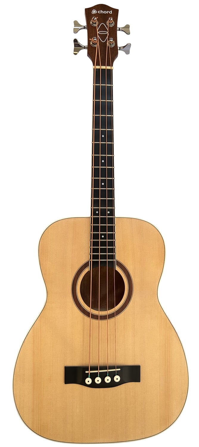 Chord BOM-40 Electro Acoustic Short-Scale Compact Bass Guitar