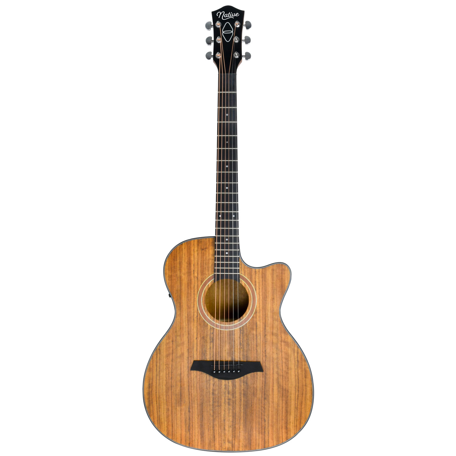 Chord N6WL Native Electro-Acoustic Guitar in Walnut