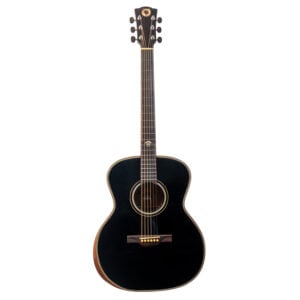 Merida Castellan Electro Acoustic Guitar with Deluxe Gig Bag and Protective Slip Cover